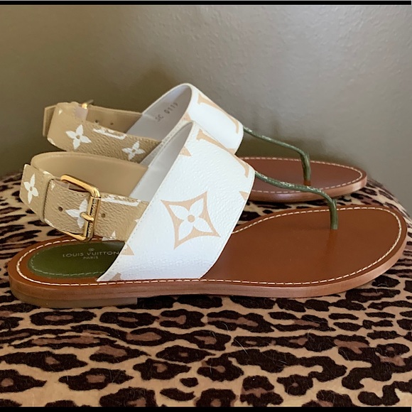 Authentic Louis Vuitton Sandals - Picture 3 of 3